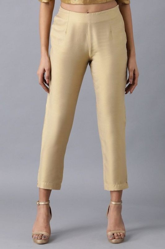 W Golden Fitted Pants