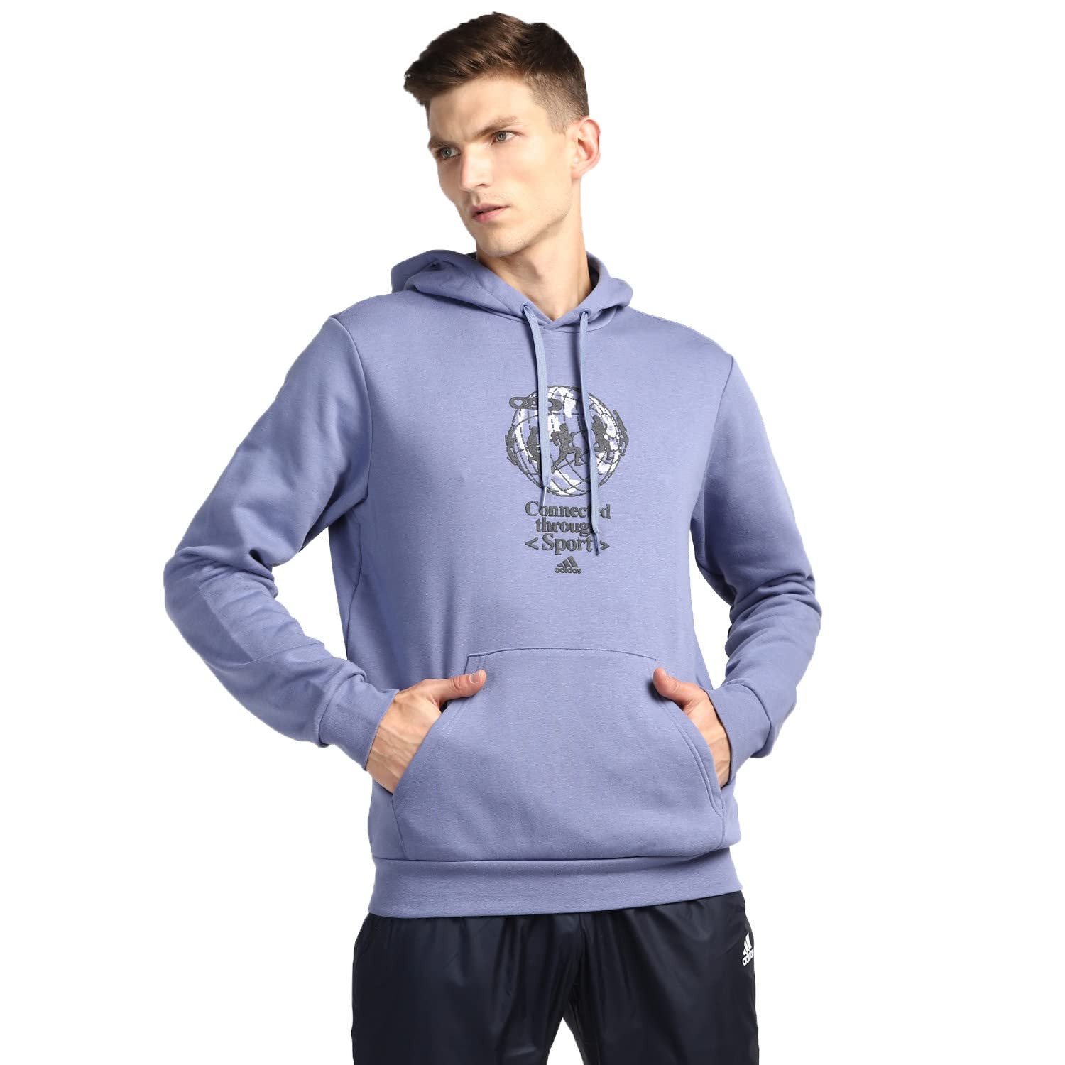 ADIDAS Full Sleeve Graphic Print Men Sweatshirt