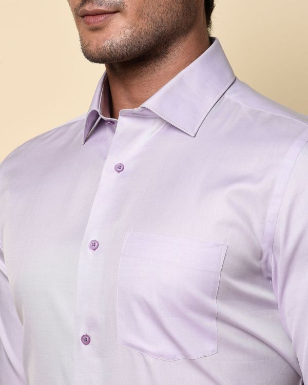 Blackberrys Solid Two Ply Ultra Slim Fit Shirt