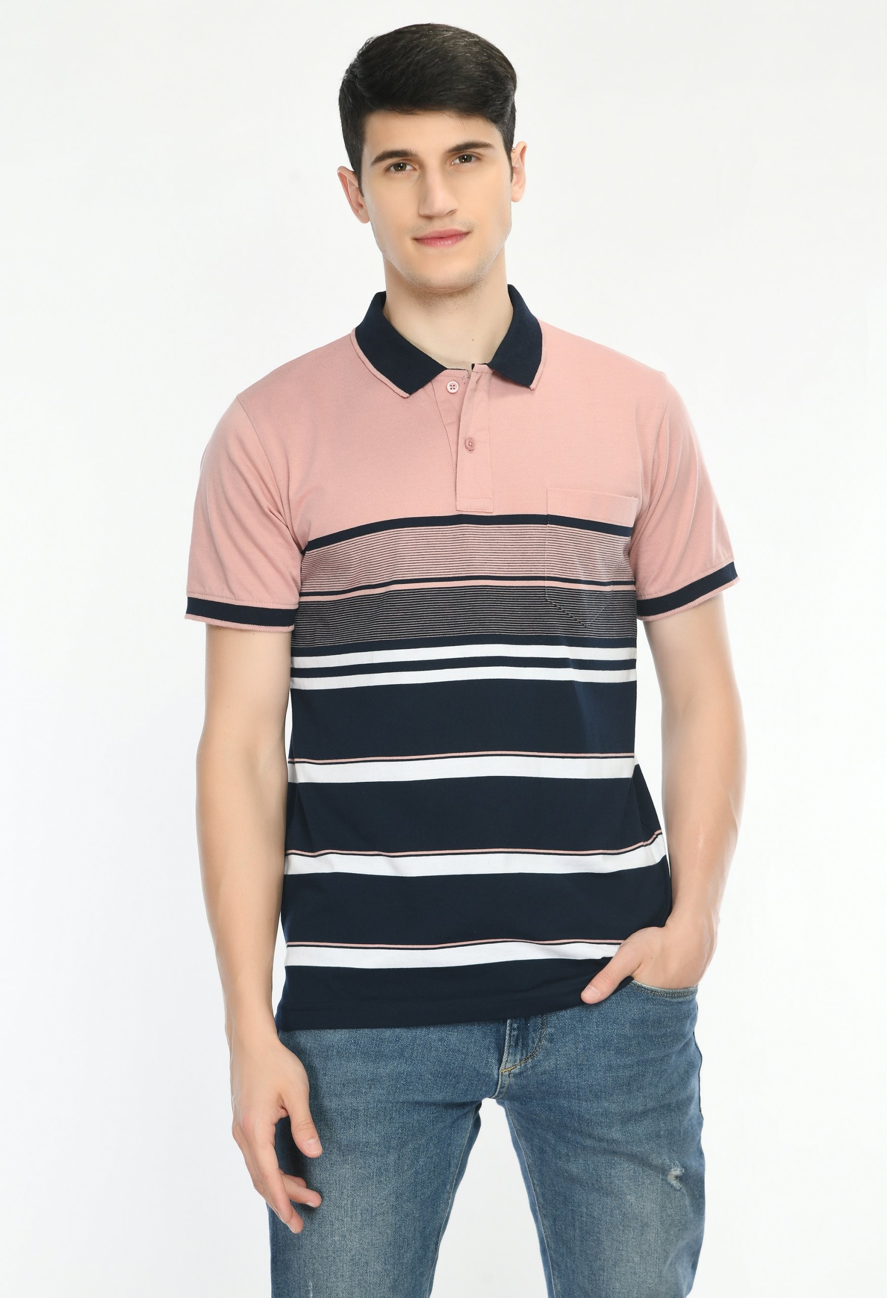 Pink Coloured T Shirt by Deerdo