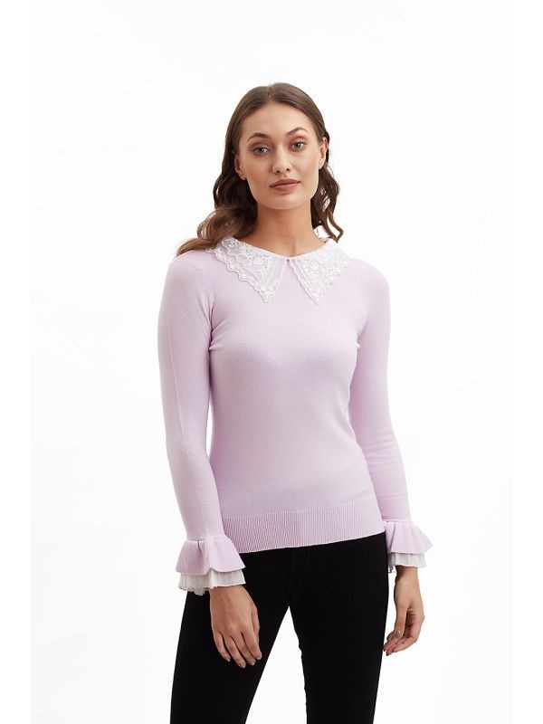 Coverstory Peter Pan Lilac Sweater
